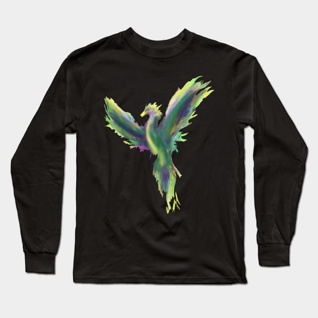 Phoenix Long Sleeve T-Shirt by Trashfox